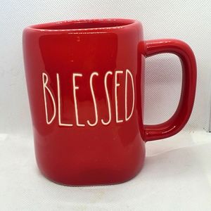 BLESSED Red Ceramic Ray Dunn Mug